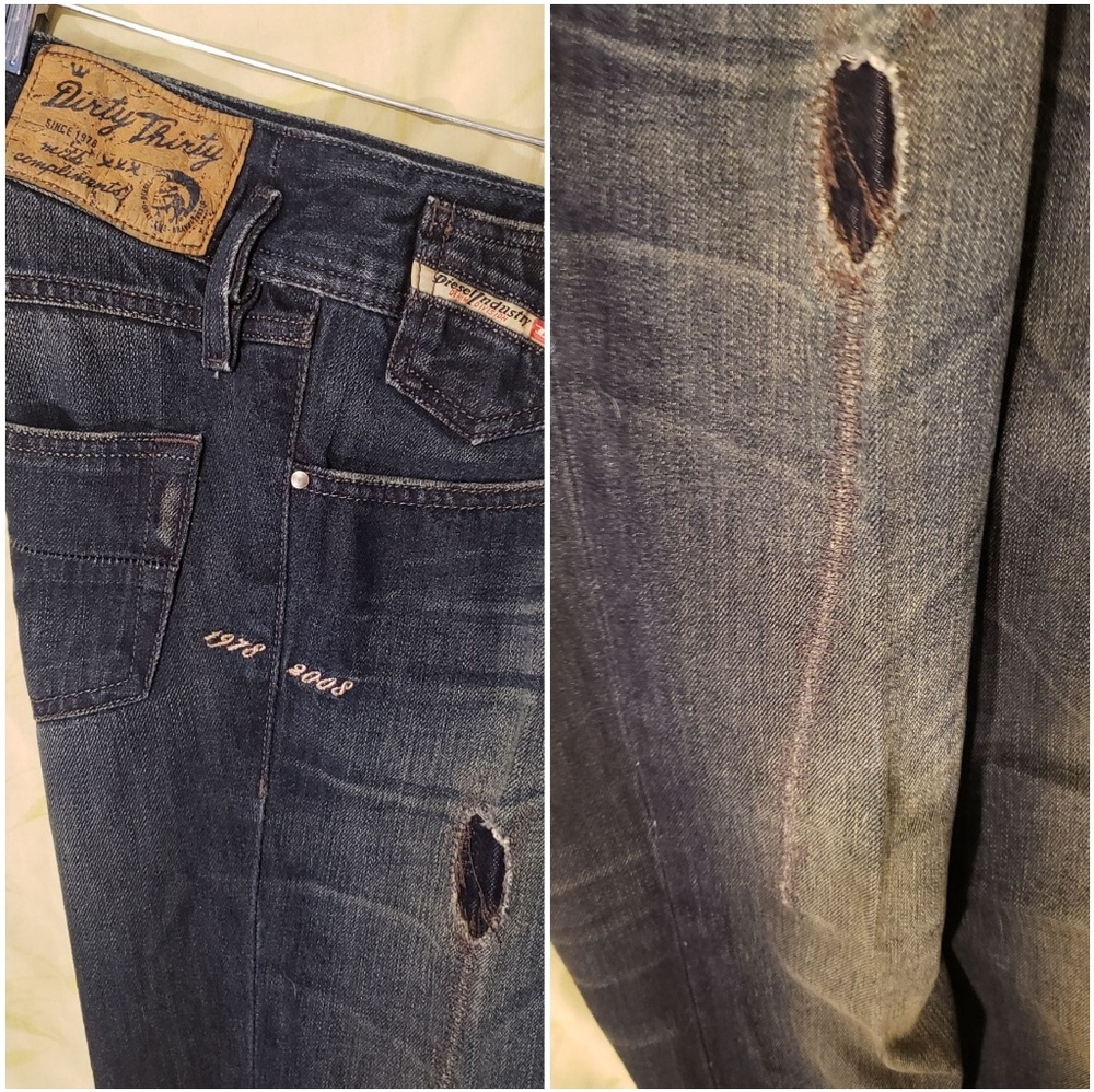 Diesel limited edition 'dirty thirty' jeans